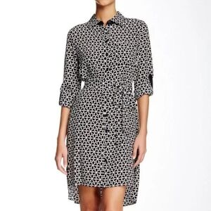 DVF Prita Shirt Dress Size 8
